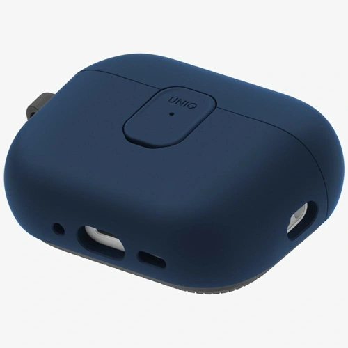 Etui UNIQ Clyde do Apple AirPods Pro 3 gen niebiesko szary