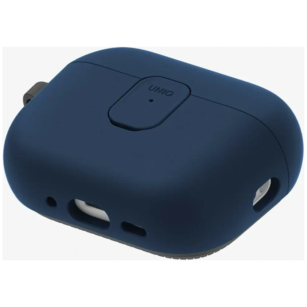 Etui UNIQ Clyde do Apple AirPods Pro 3 gen niebiesko szary