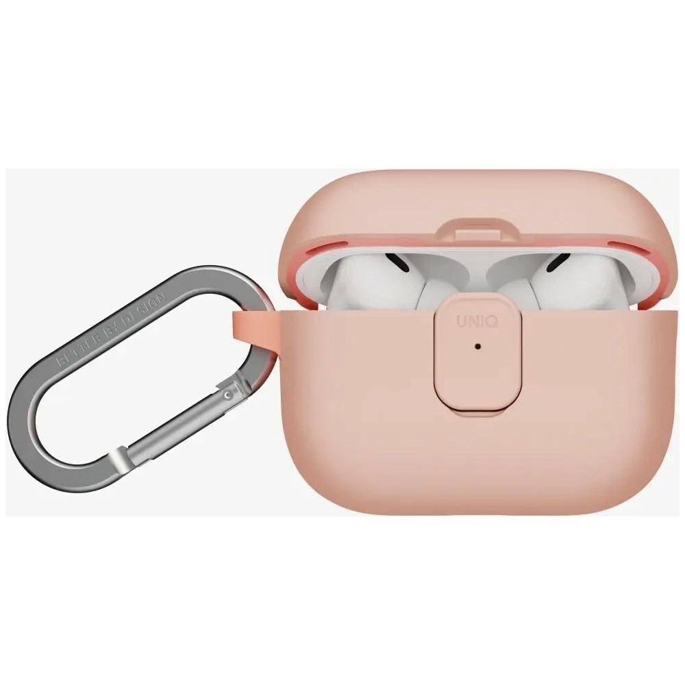 Etui UNIQ Clyde do Apple AirPods Pro 3 gen różowy