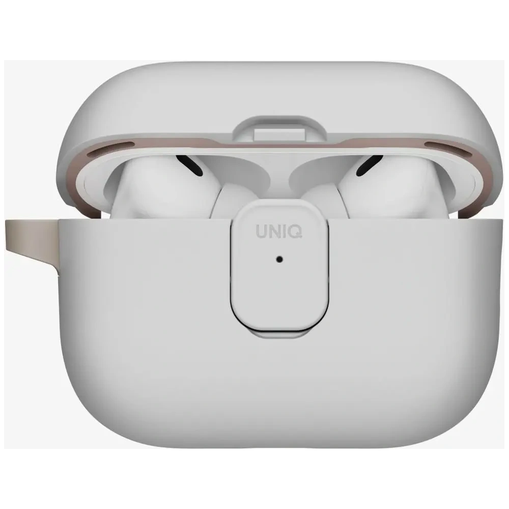 Etui UNIQ Clyde do Apple AirPods Pro 3 gen szaro khaki