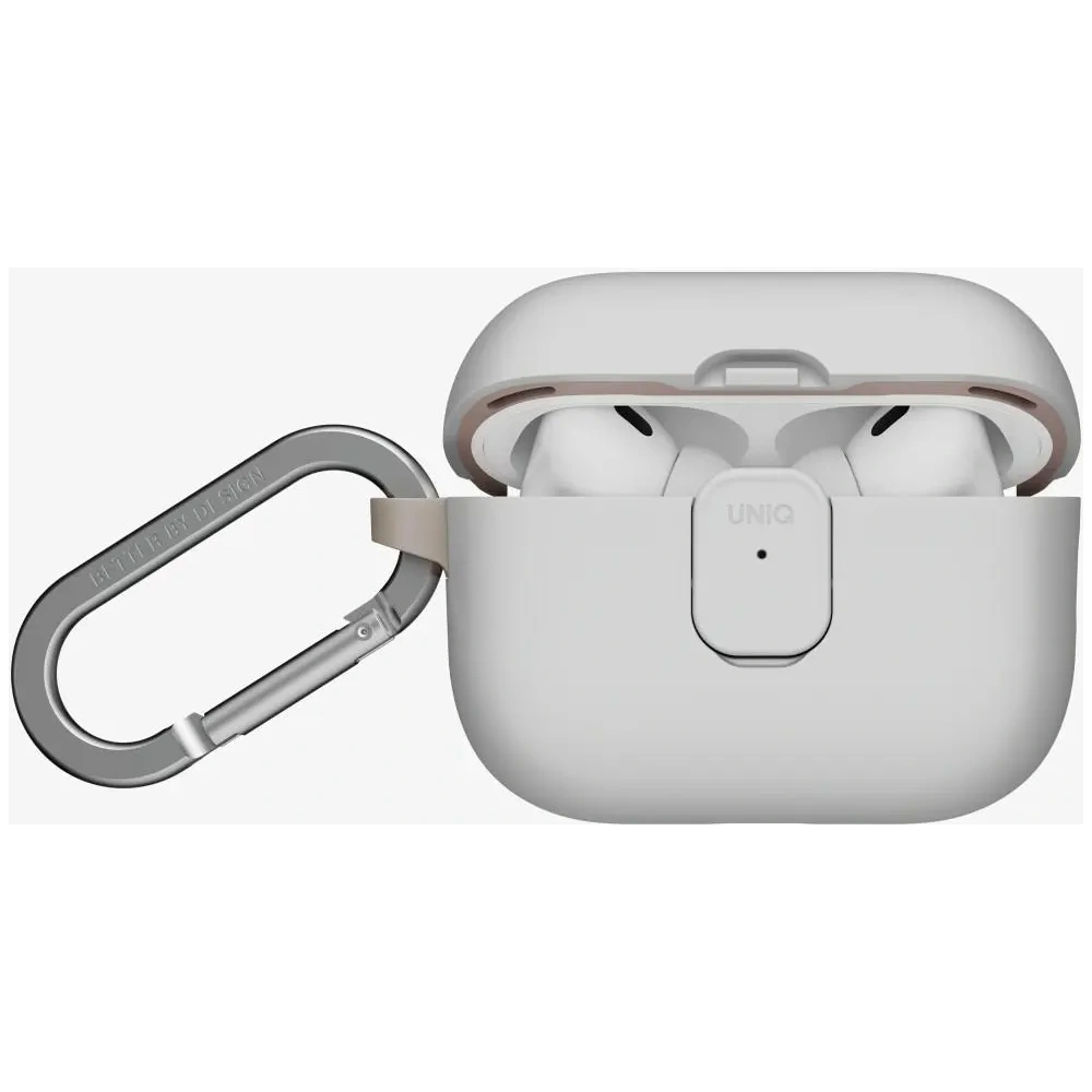 Etui UNIQ Clyde do Apple AirPods Pro 3 gen szaro khaki