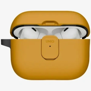 Etui UNIQ Clyde do Apple AirPods Pro 3 gen żółto szary