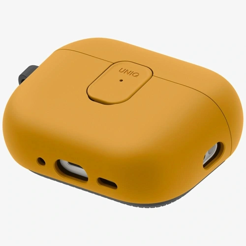 Etui UNIQ Clyde do Apple AirPods Pro 3 gen żółto szary