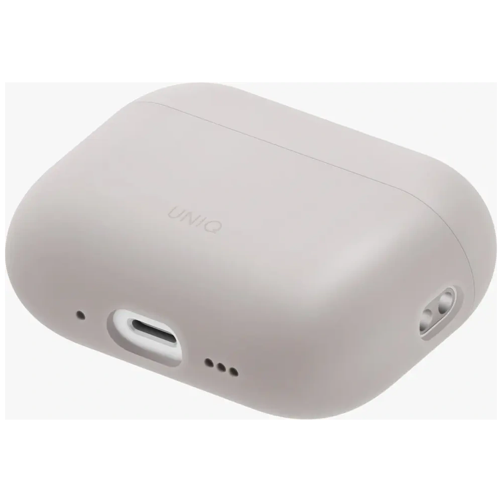 Etui UNIQ Lino do Apple AirPods Pro 3 gen Silicone beżowy