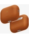 Etui UNIQ Lino do Apple AirPods Pro 3 gen Silicone pomarańczowy