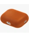 Etui UNIQ Lino do Apple AirPods Pro 3 gen Silicone pomarańczowy