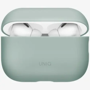 Etui UNIQ Lino do Apple AirPods Pro 3 gen Silicone zielony