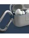 Etui UNIQ Clyde Lock Case do Apple AirPods Pro 2 biało-miętowy/dove white-soft mint