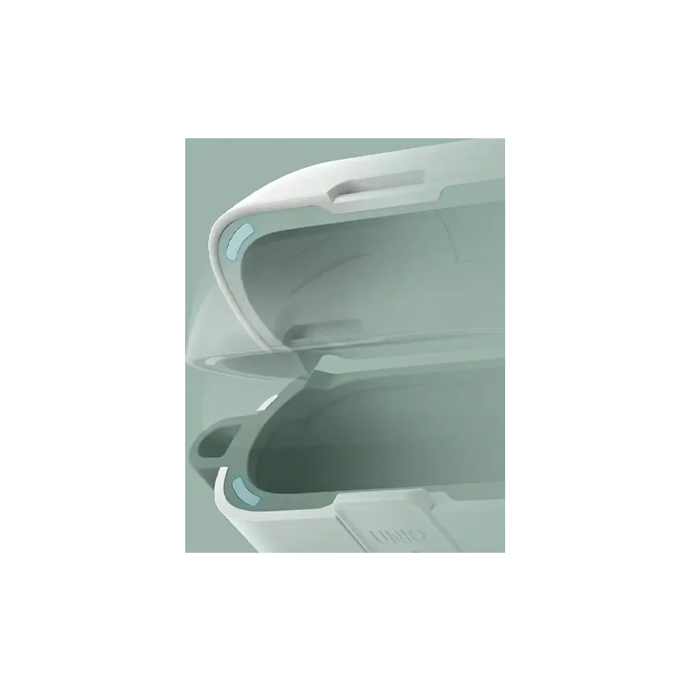 Etui UNIQ Clyde Lock Case do Apple AirPods Pro 2 czarno-ciemnoszary/charcoal-dark grey