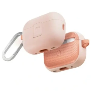 Etui UNIQ Clyde Lock Case do Apple AirPods Pro 2 pudroworóżowy-różowy/light pink-crepe pink