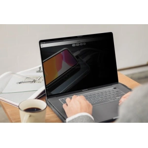 Hurtownia GSM - Folia de protecție pentru ecran Moshi Umbra Apple MacBook Pro 16 cu filtru de confidențialitate (ramă neagră) - MOSH066BLK - {ean13} - Hurt