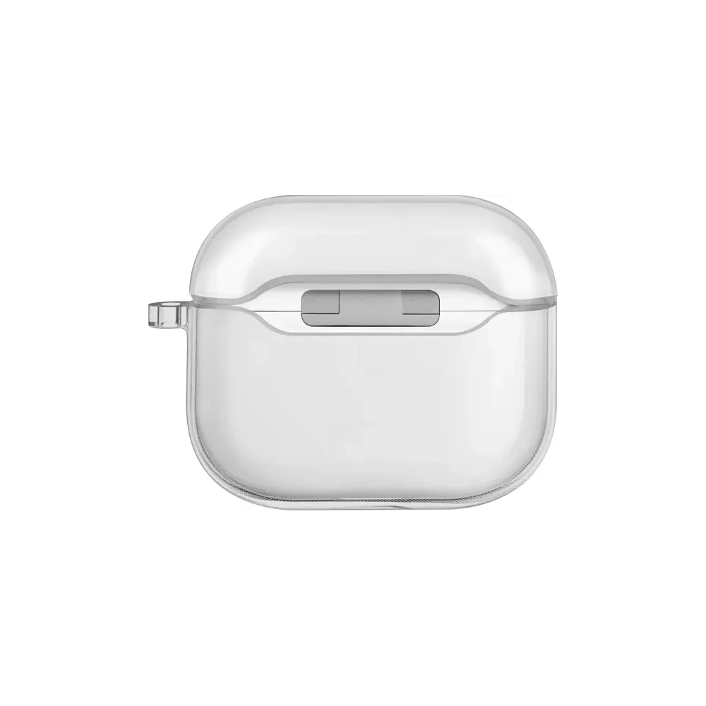 Etui UNIQ Glase do Apple AirPods 4 przezroczysty/glossy clear