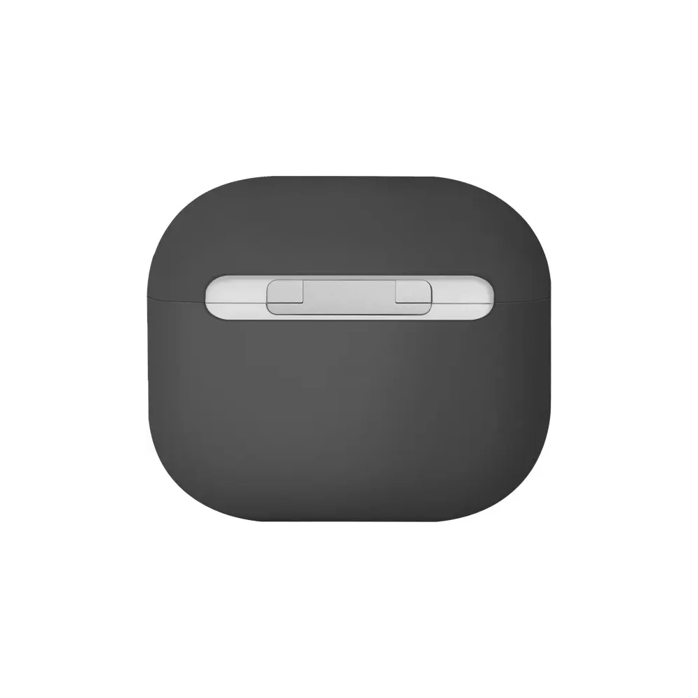 Etui UNIQ Lino do Apple AirPods 4 Silicone szary/ash grey