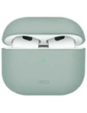 Etui UNIQ Lino do Apple AirPods 4 Silicone zielony/iceplant green