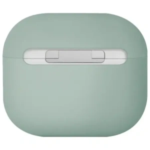 Etui UNIQ Lino do Apple AirPods 4 Silicone zielony/iceplant green