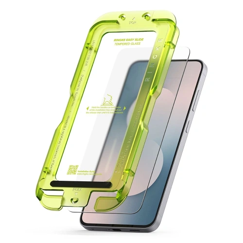 Szkło hartowane Ringke Easy Slide do Samsung Galaxy S25 FE Clear [2 PACK]
