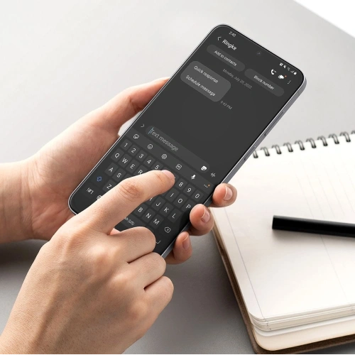 Szkło hartowane Ringke Easy Slide do Samsung Galaxy S25 FE Clear [2 PACK]