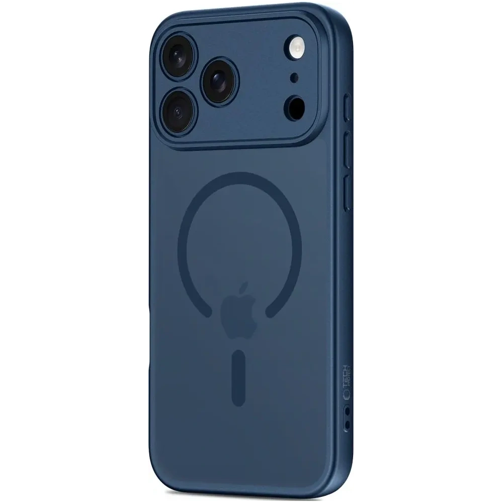 Etui Tech-Protect BasicMag MagSafe do Apple iPhone 17 Pro Matte Deep Blue
