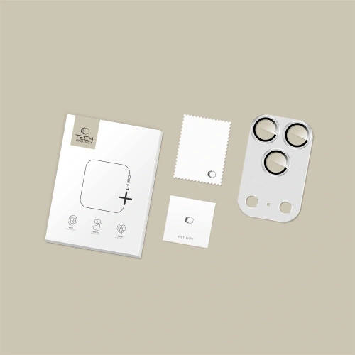 Osłona aparatu Tech-Protect Camfull Fit+ do Apple iPhone 17 Pro Silver