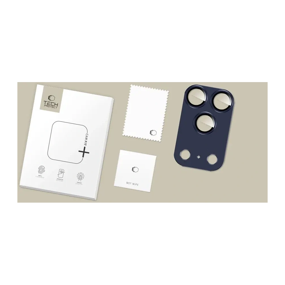 Osłona aparatu Tech-Protect Camfull Fit+ do Apple iPhone 17 Pro Max Deep Blue