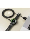 Ładowarka indukcyjna Tech-Protect MC03 Ultraboost Magnetic Charging USB-A Cable 100cm Samsung Galaxy Watch Black