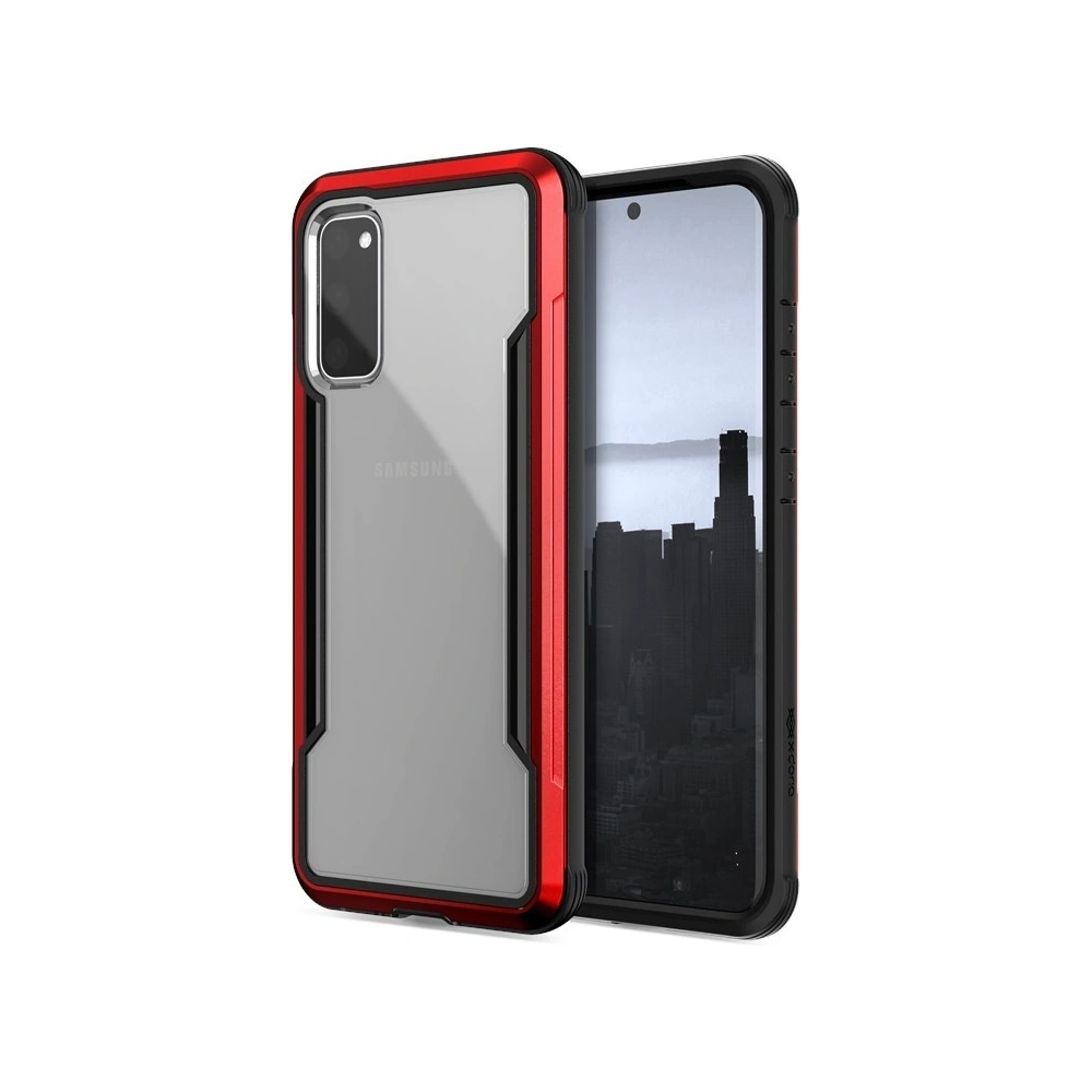 Hurtownia GSM - Etui aluminiové X-Doria Defense Shield Samsung Galaxy S20 (Test pádu 3m) (Červené) - XDR056RED - {ean13} - Hurt