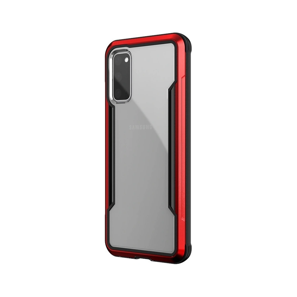 Hurtownia GSM - Etui aluminiové X-Doria Defense Shield Samsung Galaxy S20 (Test pádu 3m) (Červené) - XDR056RED - {ean13} - Hurt