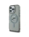 Etui Karl Lagerfeld do Apple iPhone 16 Pro Max hardcase IML Metal Karl&Choupette Head MagSafe czarny