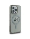 Etui Karl Lagerfeld do Apple iPhone 16 Pro Max hardcase IML Metal Karl&Choupette Head MagSafe czarny