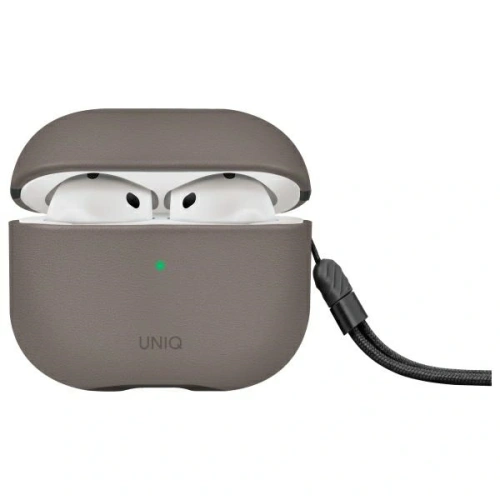 Etui UNIQ Lyden DS do Apple AirPods 4 szary/flint grey