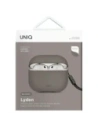 Etui UNIQ Lyden DS do Apple AirPods 4 szary/flint grey