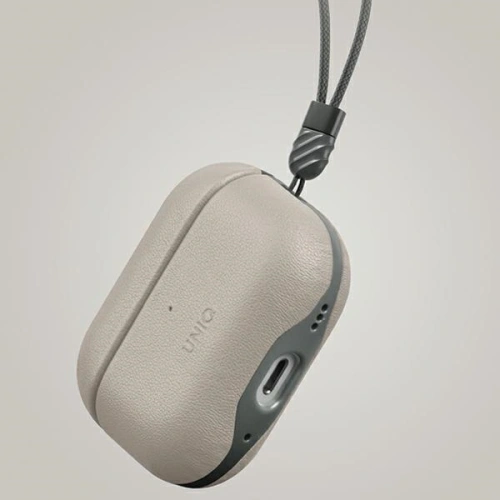 Etui UNIQ Lyden DS do Apple AirPods Pro 2 gen beżowo-zielony/ivory-lichen green