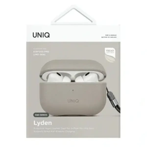 Etui UNIQ Lyden DS do Apple AirPods Pro 2 gen beżowo-zielony/ivory-lichen green