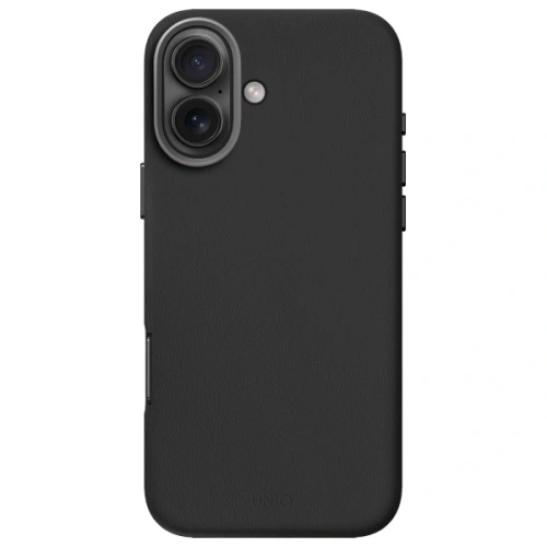 Etui UNIQ Lyden do Apple iPhone 16 Magclick Charging czarny/dallas black