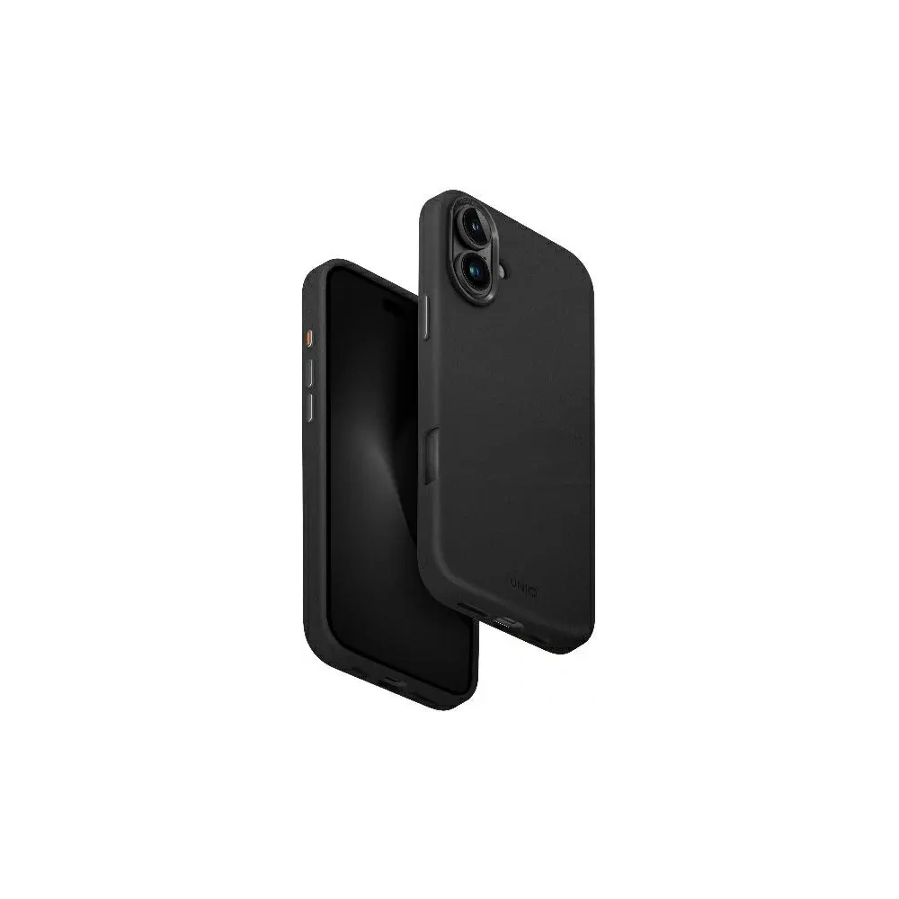 Etui UNIQ Lyden do Apple iPhone 16 Plus Magclick Charging czarny/dallas black
