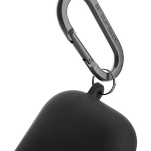 Etui UNIQ Nexo do Apple AirPods 4 + Ear Hooks Silicone czarny/black