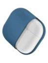 Etui UNIQ Nexo do Apple AirPods 4 + Ear Hooks Silicone niebieski/pacific blue