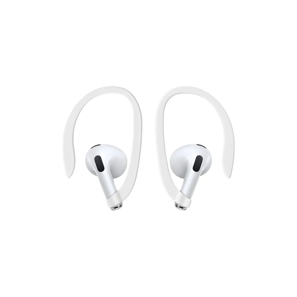 Etui UNIQ Nexo do Apple AirPods 4 + Ear Hooks Silicone niebieski/pacific blue