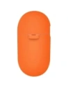 Etui UNIQ Nexo do Apple AirPods 4 + Ear Hooks Silicone pomarańczowy/volt orange