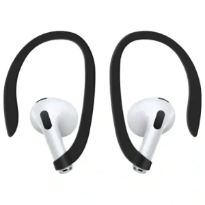 Etui UNIQ Nexo do Apple AirPods 4 + Ear Hooks Silicone pomarańczowy/volt orange