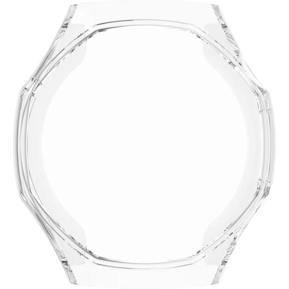 Etui z osłoną ekranu Bizon Case Watch Felipe do Huawei Watch GT6 Pro 46mm przezroczyste