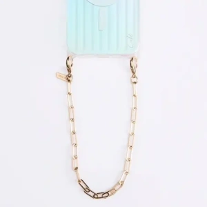 Uniwersalny sznurek do telefonu na rękę UNIQ Coehl GoldiLocks Handstrap złoty