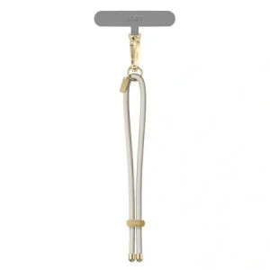 Uniwersalny sznurek do telefonu na rękę UNIQ Coehl Laurel Handstrap kremowy