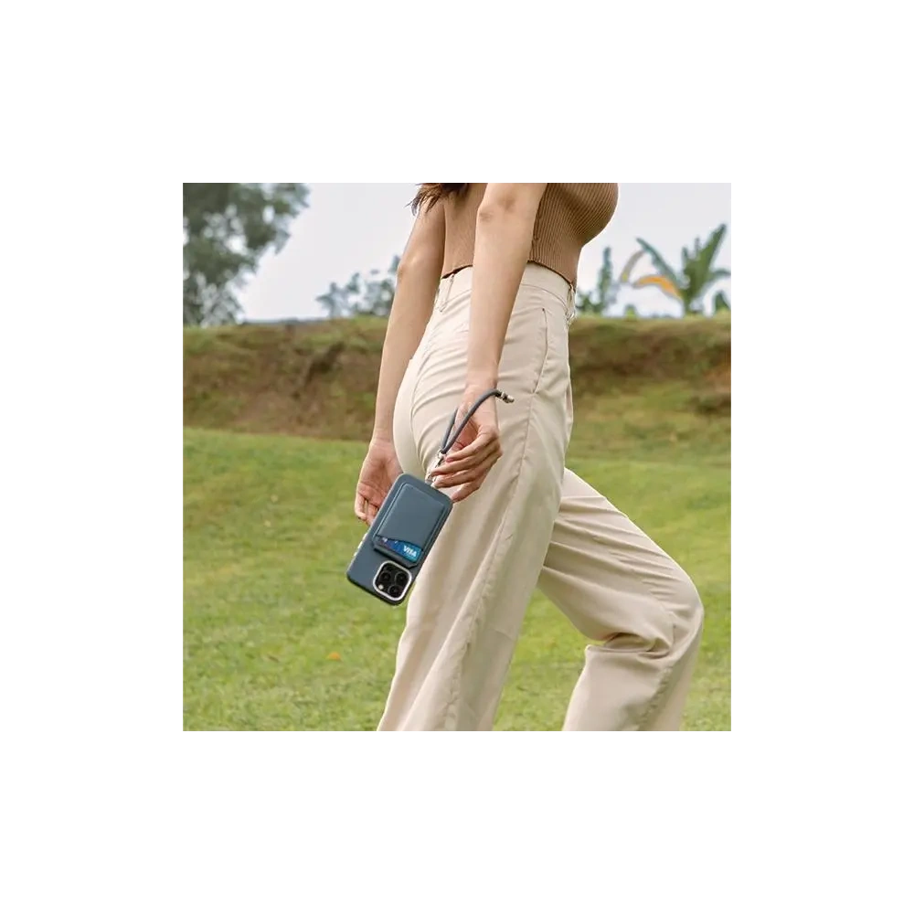 Uniwersalny sznurek do telefonu na rękę UNIQ Coehl Laurel Handstrap kremowy