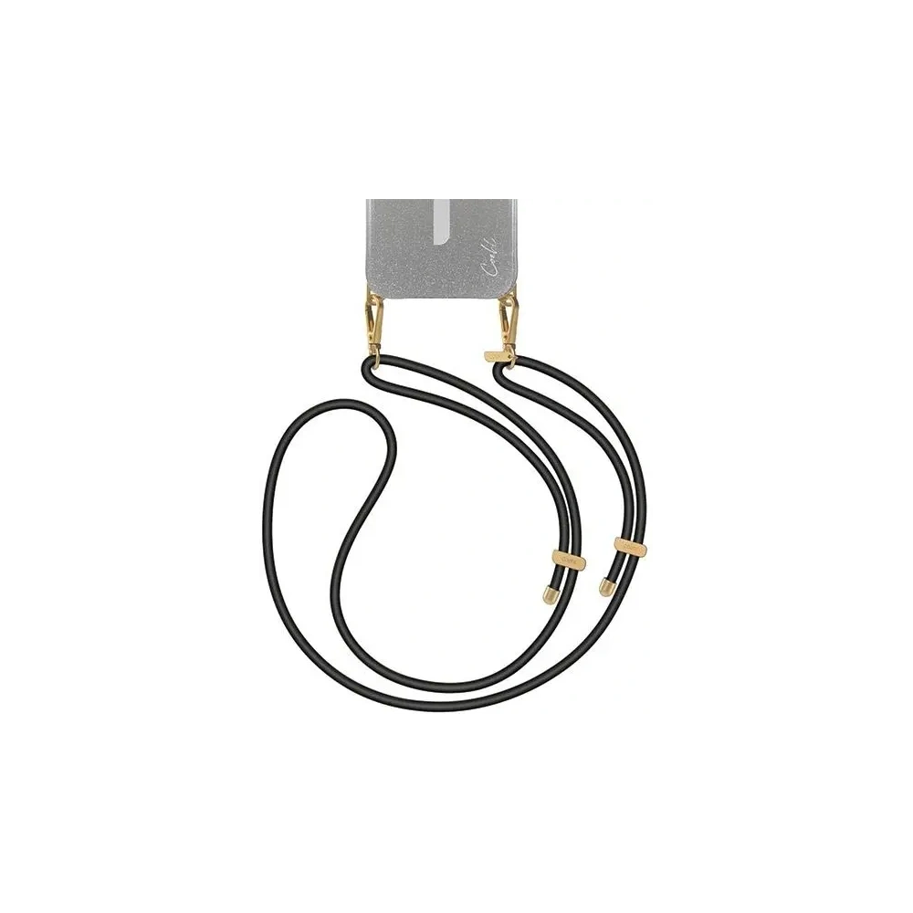 Uniwersalna smycz do telefonu UNIQ Coehl Laurel czarny