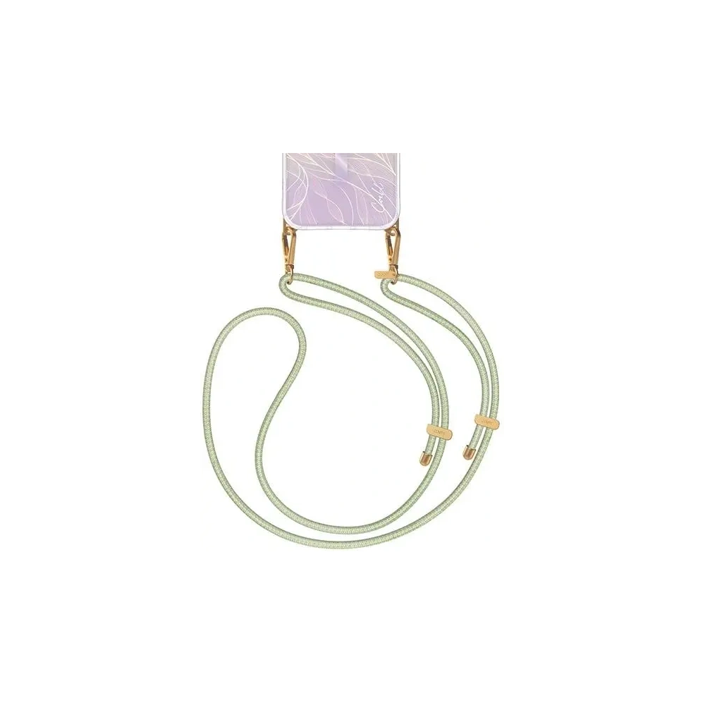 Uniwersalna smycz do telefonu UNIQ Coehl Laurel limonkowy