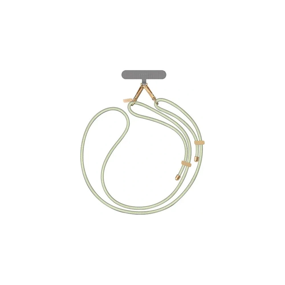 Uniwersalna smycz do telefonu UNIQ Coehl Laurel limonkowy