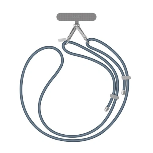 Uniwersalna smycz do telefonu UNIQ Coehl Laurel niebieski