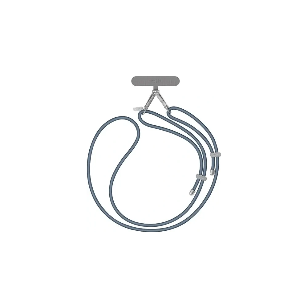 Uniwersalna smycz do telefonu UNIQ Coehl Laurel niebieski