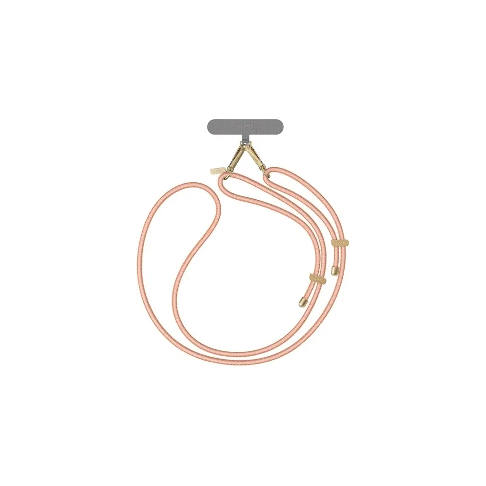 Uniwersalna smycz do telefonu UNIQ Coehl Laurel różany